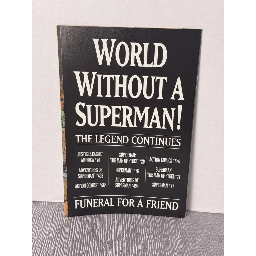 Vintage 1993 DC Superman #75 Comic Book Death Of Superman Doomsday Key Issue